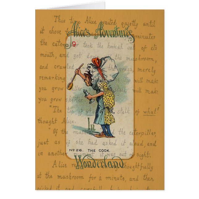 Alice im Wunderland: Der Koch (Vorne)