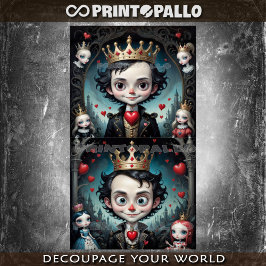 Alice im Wunderland: Der König des Herzens Seidenpapier