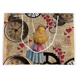 Alice im Wunderland, die in Zeit reist Kleine Geschenktüte