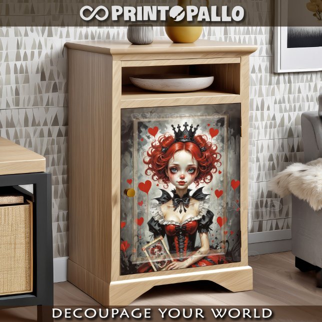 Alice im Wunderland - Die Königin des Herzens Seidenpapier (Von Creator hochgeladen)