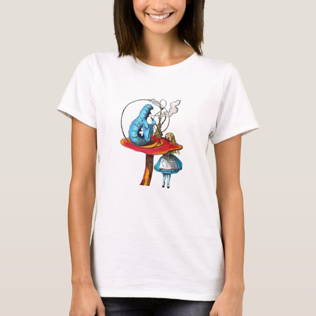 Alice im Wunderland: Die Raupe T-Shirt (Vorderseite)