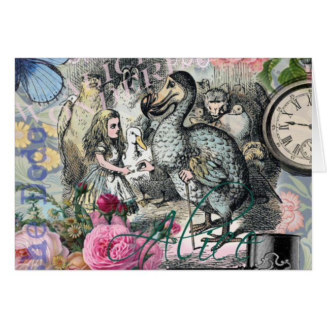 Alice im Wunderland Dodo Klassische Kunstwerke (Vorderseite (Horizontal))