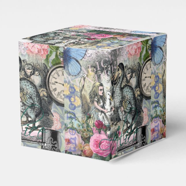 Alice im Wunderland Dodo Klassische Kunstwerke Geschenkschachtel (Vorderseite)