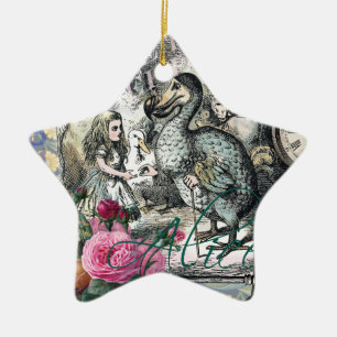 Alice im Wunderland Dodo Klassisches Kunstwerk Keramikornament
