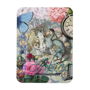 Alice im Wunderland Dodo Klassisches Kunstwerk Magnet