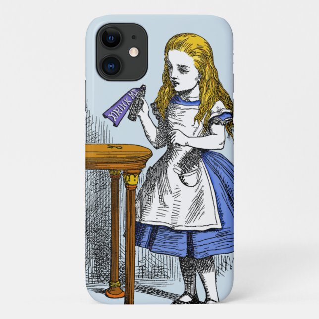 ~ Alice im Wunderland +{ Drink Me }+ Case-Mate iPhone Hülle (Rückseite)