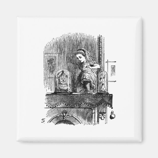 Alice im Wunderland durch das Blickfeld Magnet (Vorne)