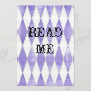 Alice im Wunderland-Dusche laden ein Einladung