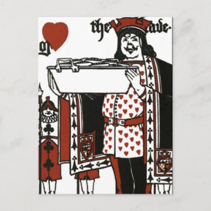 Alice im Wunderland; Ein Theaterstück. Der Herzbub Postkarte