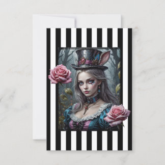 Alice im Wunderland Einladung