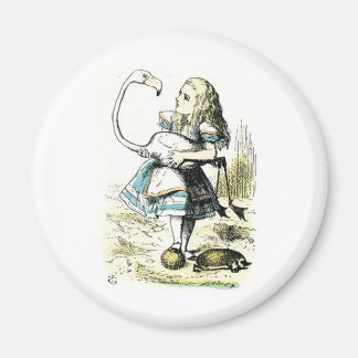 Alice im Wunderland: Flamingo Magnet