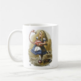 Alice im Wunderland-Flamingo-Tasse Tasse