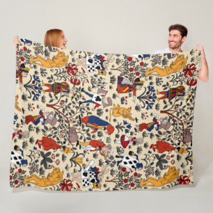 Alice im Wunderland Fleecedecke