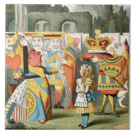 Alice im Wunderland Fliese