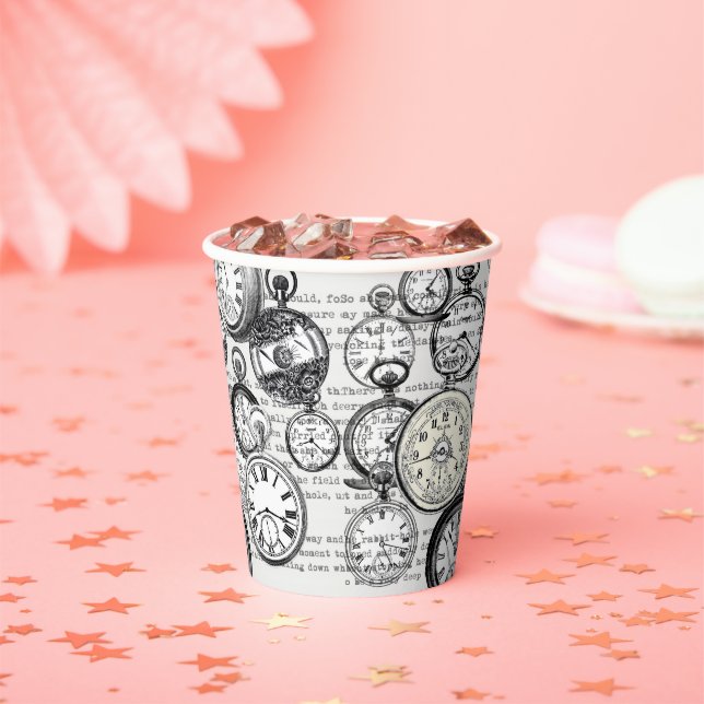 Alice im Wunderland für viktorianische Pocket Watc Pappbecher (Insitu)