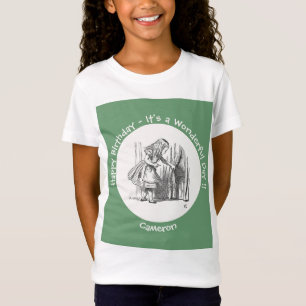 Alice im Wunderland Geburtstag oder andere Party-V T-Shirt