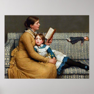 Alice im Wunderland~George Dunlop Leslie 1835-1921 Poster