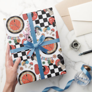 Alice im Wunderland Geschenkpapier