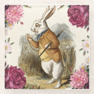 Alice im Wunderland Glasuntersetzer