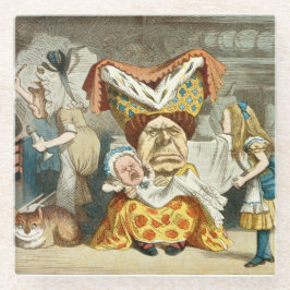 Alice im Wunderland Glasuntersetzer