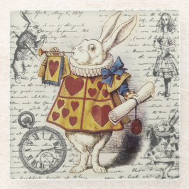 Alice im Wunderland Glasuntersetzer