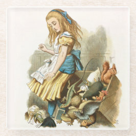 Alice im Wunderland Glasuntersetzer