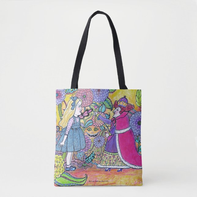 Alice im Wunderland, glauben das unmögliche (Vorderseite)