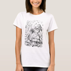 Alice im Wunderland-Haus der Karten T-Shirt
