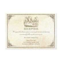 Alice im Wunderland Hochzeitskarten