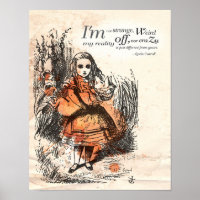 Alice im Wunderland "Ich bin nicht seltsam"