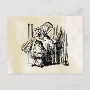 Alice im Wunderland Immer verrückter und verrückte Postkarte