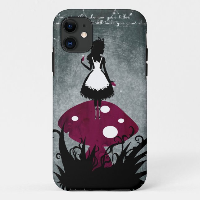 Alice im Wunderland iPhone Case (Rückseite)