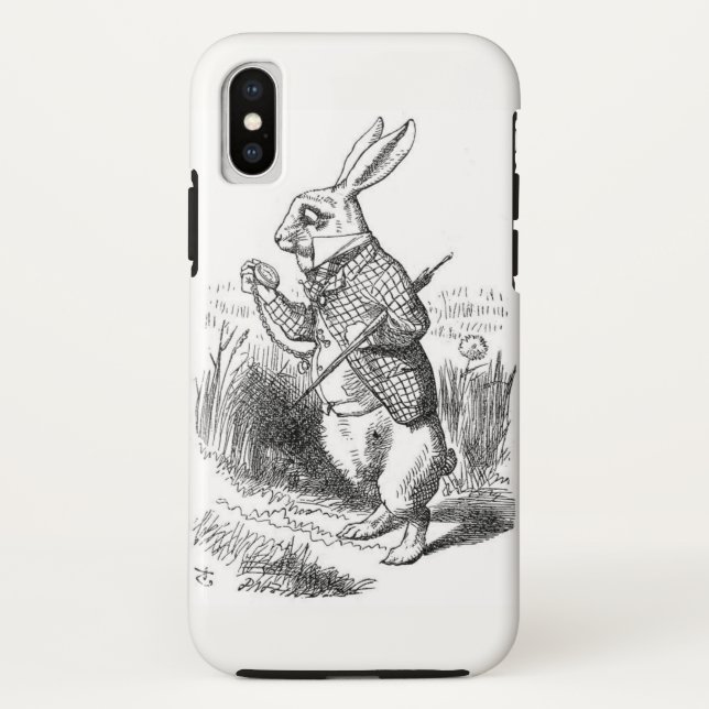 ALICE IM WUNDERLAND iPhone X TOUGH FALL Case-Mate iPhone Hülle (Rückseite)