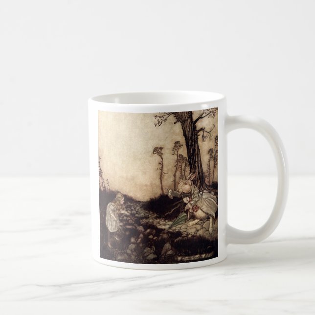 Alice im Wunderland Kaffeetasse (Rechts)