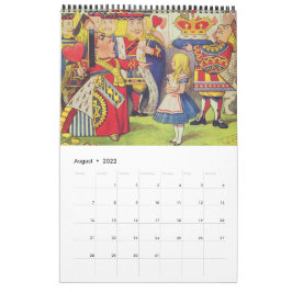 Alice im Wunderland Kalender