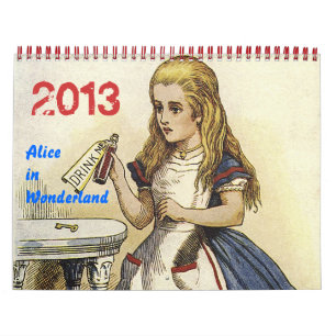 Alice im Wunderland-Kalender 2013 Kalender