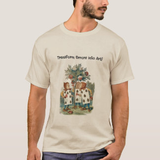 Alice im Wunderland Kartenbauer T-Shirt