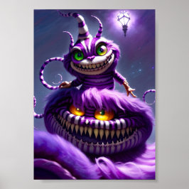 Alice im Wunderland Katzenposter Poster