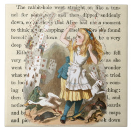 Alice im Wunderland Keramik Tile Fliese