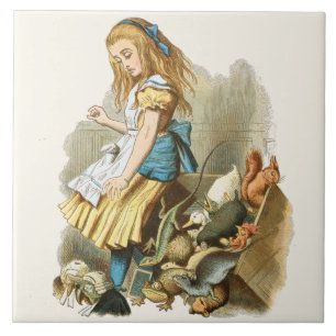 Alice im Wunderland Keramik Tile Fliese