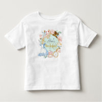 Alice im Wunderland Kindergeburt T - Shirt