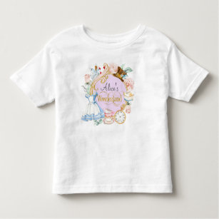 Alice im Wunderland Kindergeburt T - Shirt
