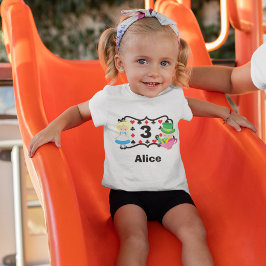 Alice im Wunderland Kindergeburtstag Party Benutze Kleinkind T-shirt