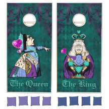 Alice im Wunderland King und Queen Funny