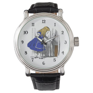 Alice im Wunderland - Kleine Tür Armbanduhr