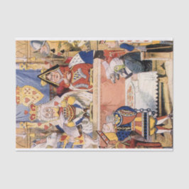 Alice im Wunderland Knave of Hearts Decoupage Seidenpapier