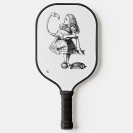 Alice im Wunderland - Krocket spielen   Pickleball Schläger