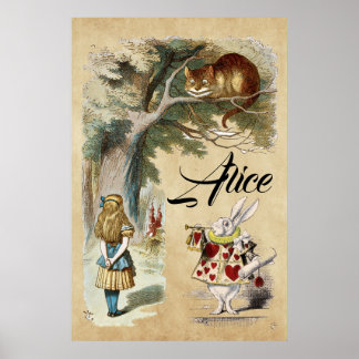 Alice im Wunderland Kunstprint, Herald - ALICE Poster
