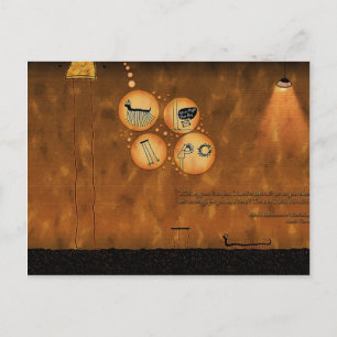 Alice im Wunderland - Kuriouser und Kuriouser Postkarte