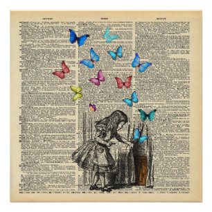 Alice im Wunderland - Lass des Abenteuers Poster